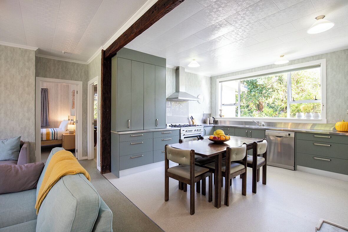 Ferienhaus, Balkon, Bergblick | Eigene Küche