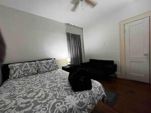 2 bedrooms, iron/ironing board, travel crib, WiFi