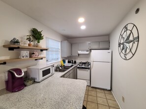 Microwave, oven, stovetop