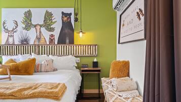 1 quarto, Wi-Fi de cortesia, roupa de cama