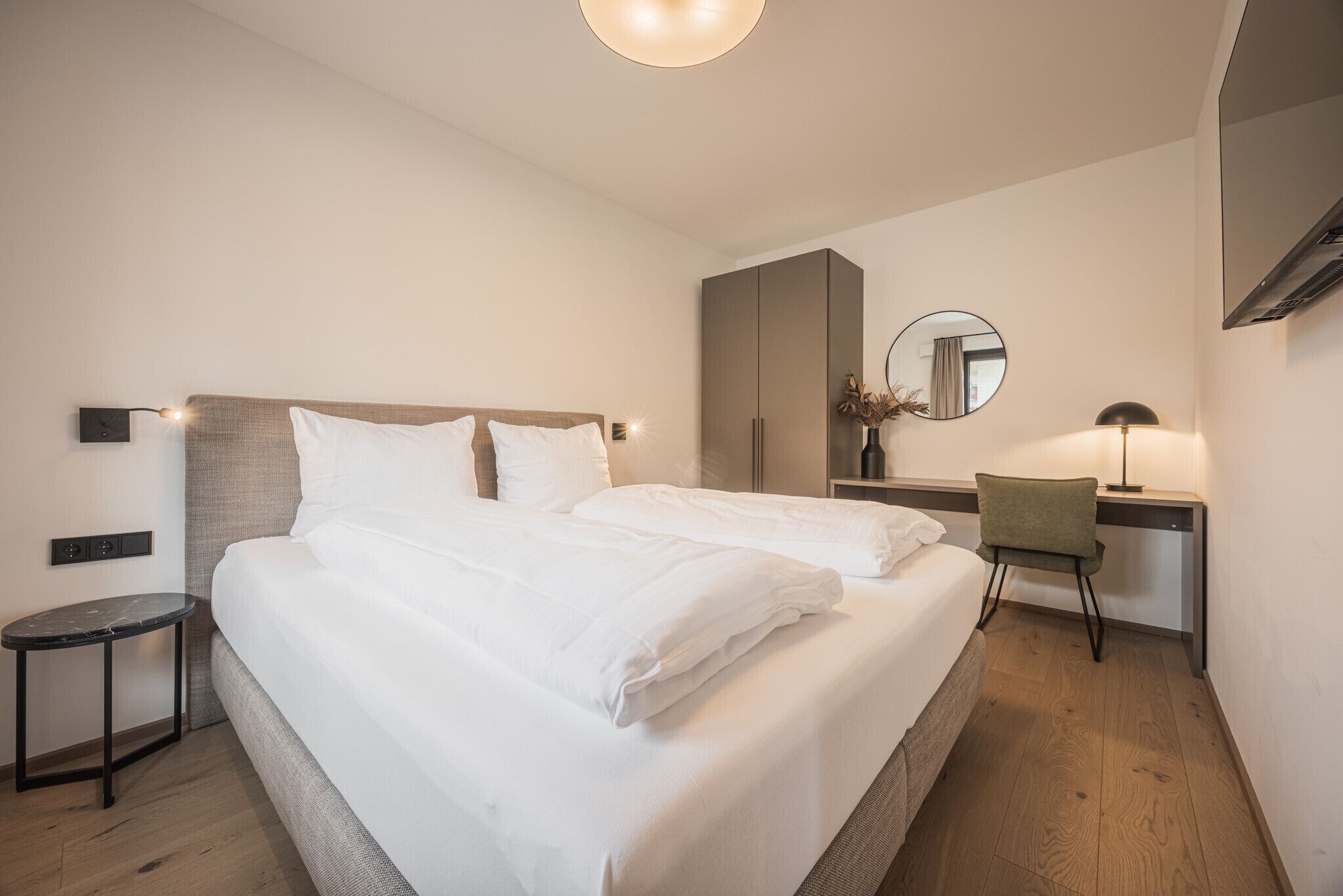 1 dormitorio, caja fuerte, wifi gratis y ropa de cama