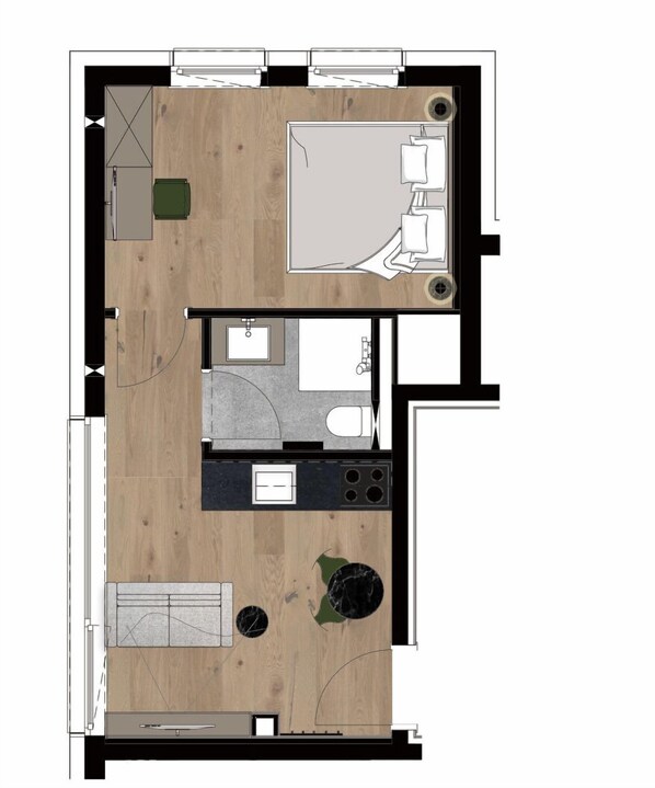 Floor plan - Gipfelglück Standard (Kirchberg in Tirol)