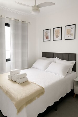 1 bedroom, WiFi, bed sheets, wheelchair access