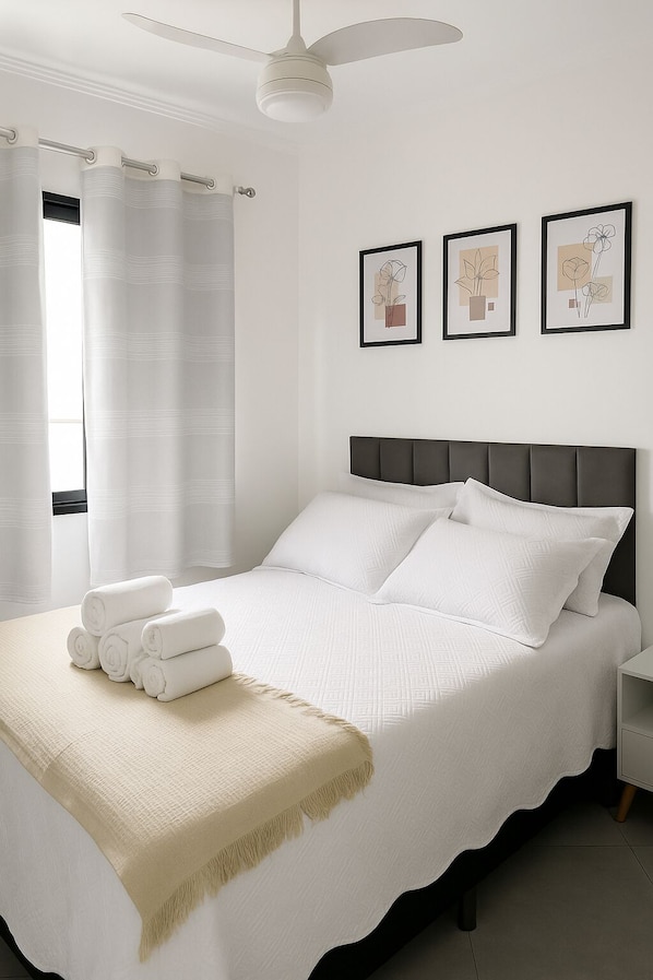 1 bedroom, WiFi, bed sheets, wheelchair access