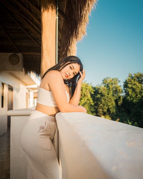 Terrace/patio - HOTEL SACBE (Coba)