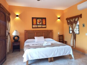 Comfort Room, Balcony | Desk, laptop workspace, free WiFi, bed sheets - HOTEL SACBE (Coba)