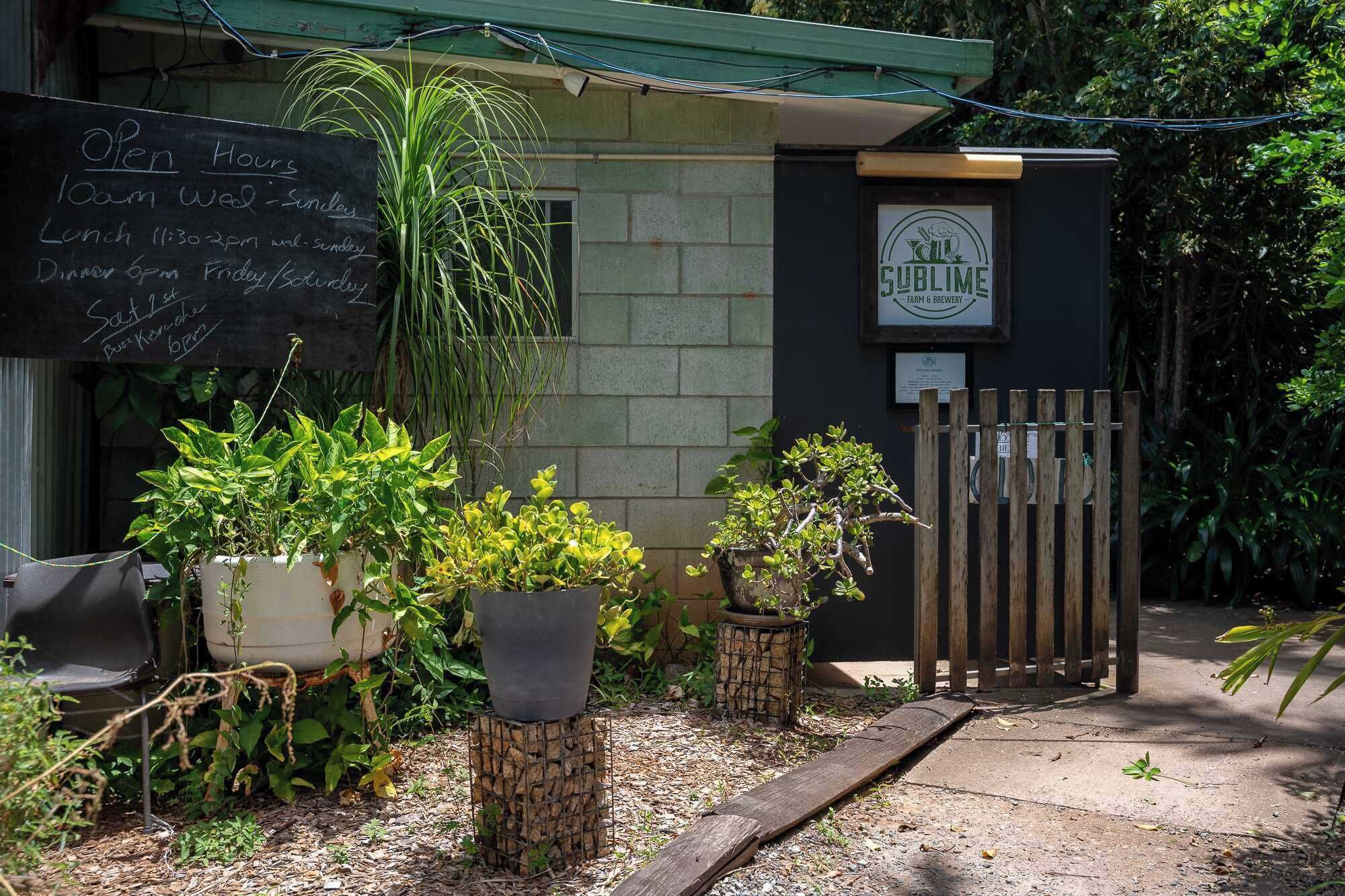 Enceinte de l’hébergement