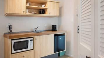 Executive-Studio | Eigene Küche | Mini-Kühlschrank, Mikrowelle, Wasserkocher, Toaster