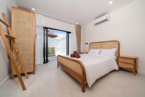 Exclusive Villa, 4 Bedrooms, Pool View | 4 bedrooms, desk, free WiFi, bed sheets - Bali Style 4BR Pool Villa Kaia in Rawai (Rawai)