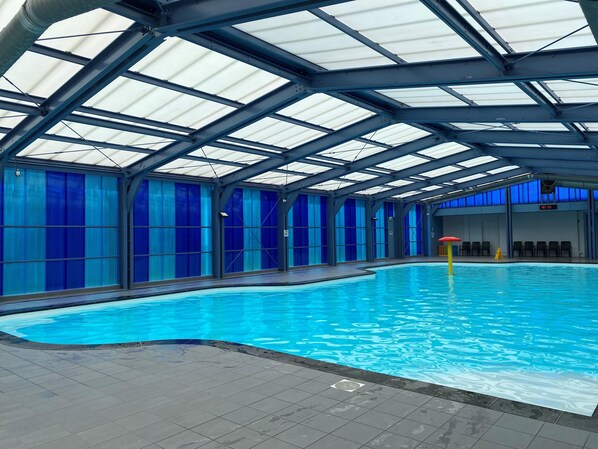 Pool - Home on holidaypark with indoor and outdoor pool (Gramsbergen)