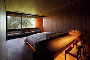 Luxury Suite, Garden View | 3 bedrooms, down duvets, free minibar items, in-room safe - NOT A HOTEL NASU (Otawara)