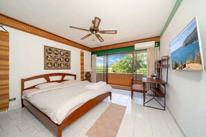 Traditional Apartment, 3 Bedrooms, Balcony, Garden View | View from room