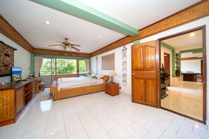 Apartamento tradicional, 3 quartos, sacada, vista para o jardim | 3 quartos, Wi-Fi de cortesia