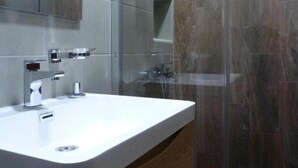 Shower, hair dryer - Blue Studio with Sea  view (Ulcinj)