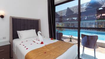 Camera Luxury con 2 letti singoli | Minibar, una scrivania, postazione laptop, insonorizzazione