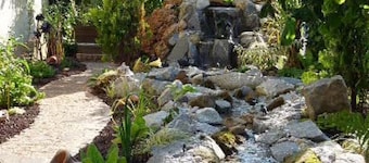 Apartment 'Wassergartenparadies' with Shared Terrace, Shared Garden and Wi-Fi