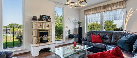 TV, DVD player, stereo