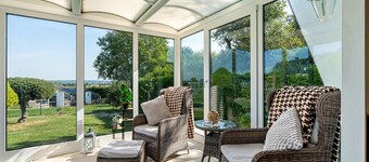 Maison de vacances 'Bungalow Sebastian' avec terrasse privée, Wi-Fi et climatisation