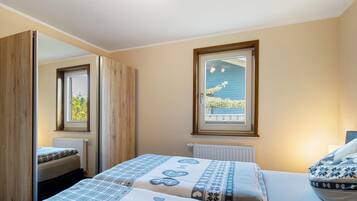 2 Schlafzimmer, kostenloses WLAN, Bettwäsche