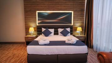 Deluxe Oda | Odada kasa, ücretsiz kablosuz İnternet, çarşaf takımı