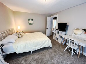 3 dormitorios, escritorio, tabla de planchar con plancha y wifi gratis