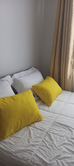 1 makuuhuone, silitysrauta/-lauta, Wi-Fi, vuodevaatteet