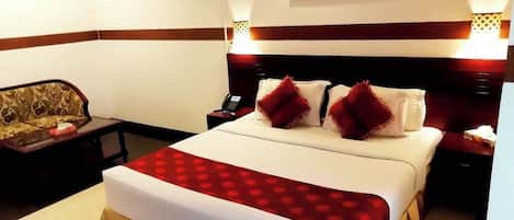 Quarto casal luxo, sacada, vista para o mar | 1 quarto, individualmente decorados, individualmente mobiliados