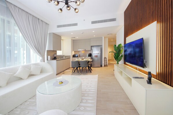 Living area - Breeze Residence-Brand New Furnished 2BR (Dubai)