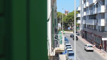 Blick von der Unterkunft