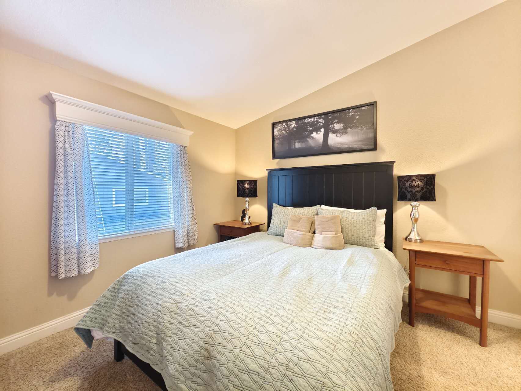 4 bedrooms, iron/ironing board, travel cot, WiFi