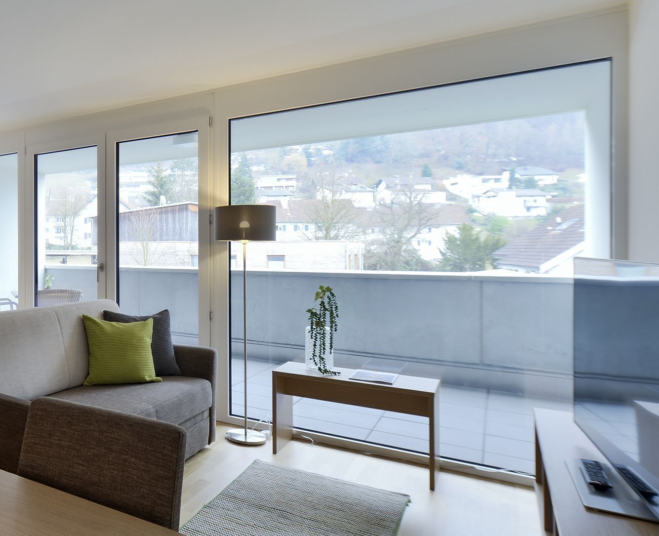 Vistas al campo desde el alojamiento