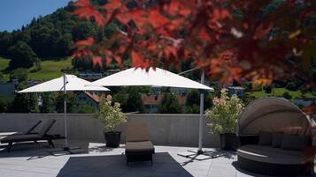 Terrasse sur le toit