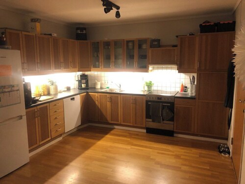 3-bedroom apartment in beautiful Vestfold with AC, WiFi, fitness room