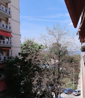 Apartment, 3 Bedrooms, Smoking, Balcony | Terrace/patio - Seafront Apartment With Sea View Yr11 (Thessaloniki)