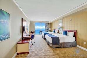 Desk, iron/ironing board, travel crib, WiFi