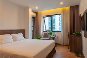 Deluxe Double Room | Hypo-allergenic bedding, minibar, individually decorated - A89 Rosarian Hotel (Hanoi)