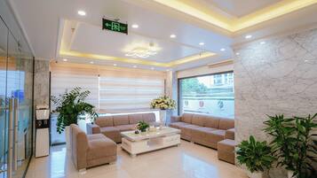 Sala de estar en el lobby