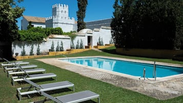 Seasonal outdoor pool