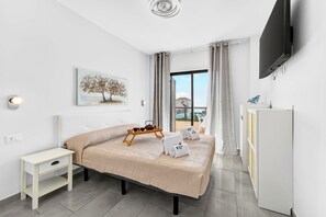 1 Schlafzimmer, Bügeleisen/Bügelbrett, kostenloses WLAN, Bettwäsche