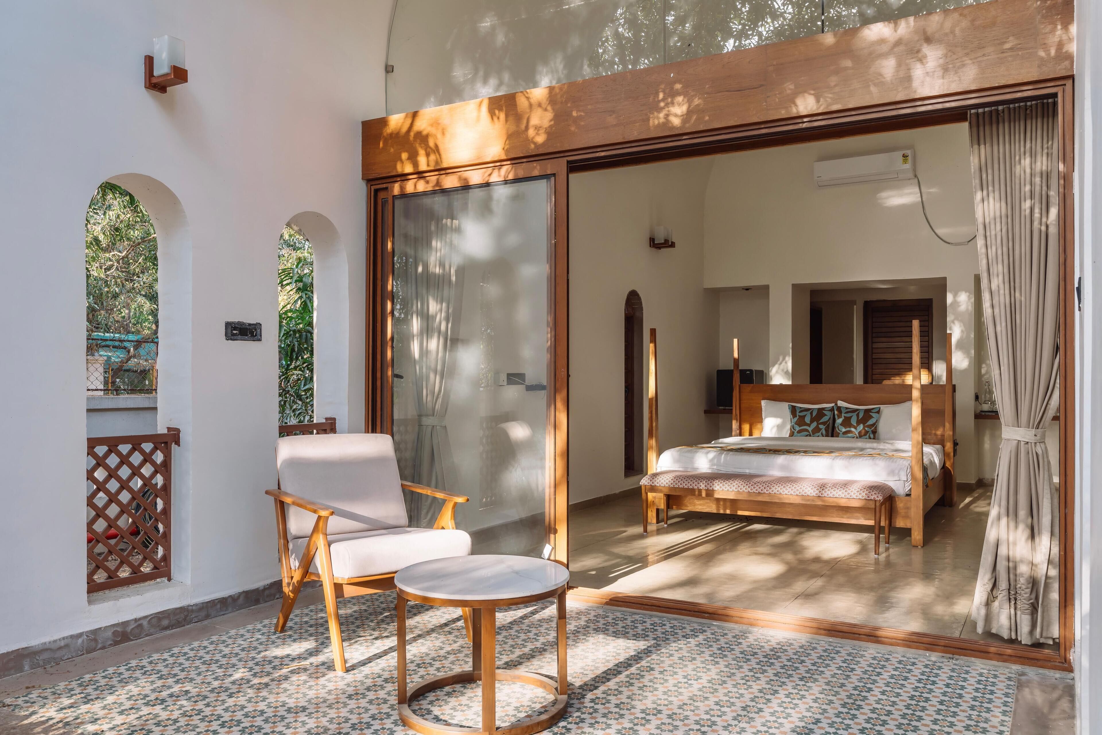 Fassade der Unterkunft