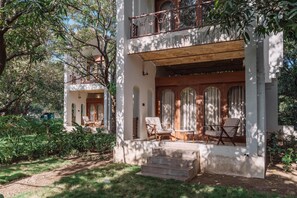 Fachada de la propiedad