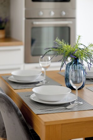 Apartment, 2 Bedrooms, Balcony | In-room dining - Apartment Near Chopin Airport by Renters (Warsaw)