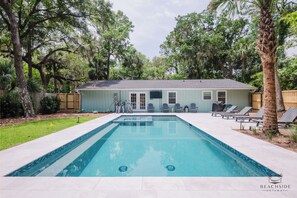 Pool - 1 Park Road - 3 Bedroom w/ New Pool! Near Coligny, Beach (Hilton Head Island)