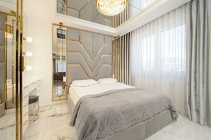apartman, 1 hálószobával, erkély | 1 hálószoba és ágynemű