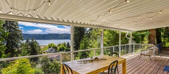 Overlooking Hood Canal Vistas & Private Garden