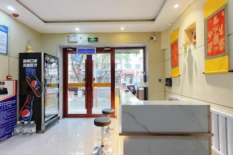 Exterior. North Lake Yang Hotel (Jiuquan Bell and Drum Tower Shop)