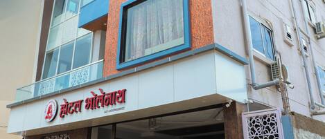 Fassade der Unterkunft