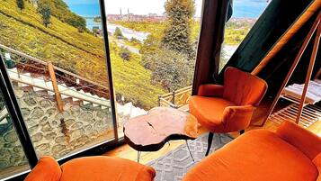 Deluxe-bungalow, merinäköala | Näkymä huoneesta