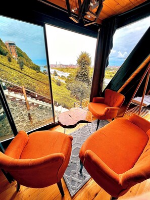 Deluxe-Bungalow, Meerblick | Ausblick vom Zimmer