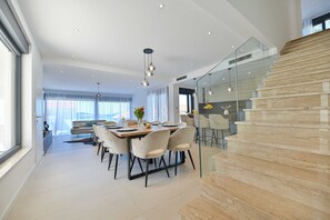 Villa (Five Bedroom Villa with Private Pool) | Living room - Villa Oasis (Trogir)